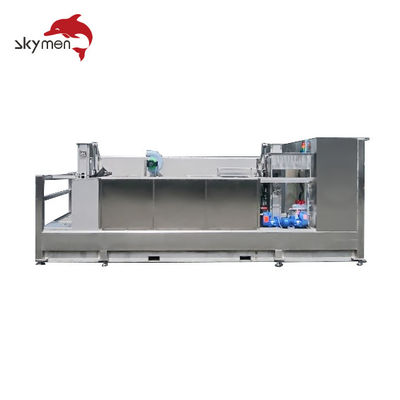 품질  Large Industrial Ultrasonic Cleaning Machine With Filtration Cycle Ultrasonic Bath Heat Exchanger 공장
