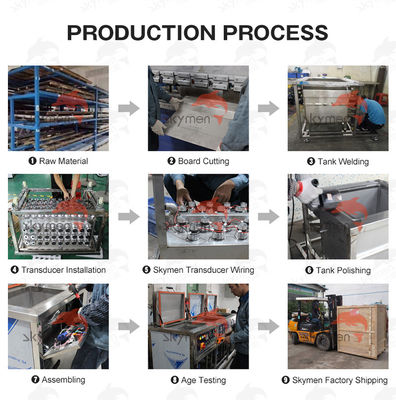 135L 산업용 초음파 세척기 1800W 디지털 타이머 380V/220V