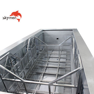 Custom Industrial Ultrasonic Cleaner 380V 3 Phase PLC Control