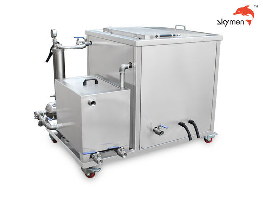 Semi-automatic Industrial Ultrasonic Cleaner with 360 Liter Tank Capacity 72pcs Transducer and 1-99Hours Adjustable Timer