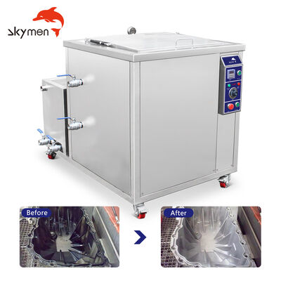 초음파 기어박스 청소 목욕탕 기름, 기름 및 금속 톱니 제거