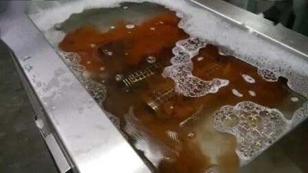 중국 공장 Skymen 175L 2400W 엔진 블록 부품 청소를위한 산업 초음파 청소 기계