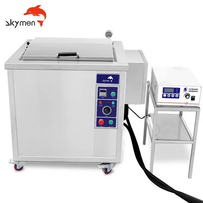 중국 공장 Skymen 175L 2400W 엔진 블록 부품 청소를위한 산업 초음파 청소 기계