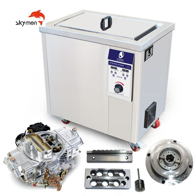 Skymen Jp-180st 스테인리스 스틸 산업용 초음파 단일 탱크 세척기 53L 엔진 블록 자동차 부품 세척용