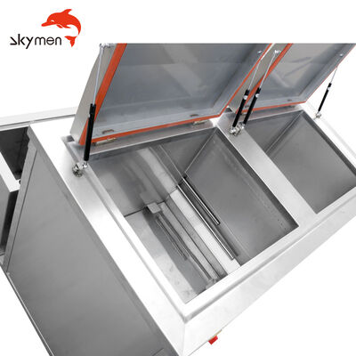 Best Quality Double Tank Cleaner New Arrivals Industrial Stainless Steel Hot-Wind Drying Large Ultrasonic Cleaning Machine 300L