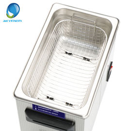 Benchtop 초음파 세탁기술자, 40KHz 초음파 청소 장비 3.2L를 120 와트 금속을 붙이십시오