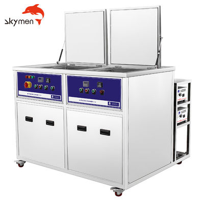 유출 잔류물 제거를 위한 600W 38L 두 배 구멍 초음파 세탁기술자 28KHz
