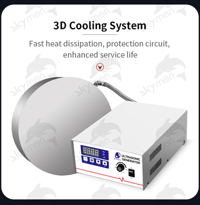 전보를 치는 1500W 물속에 잠길 수 있는 초음파 트랜스듀서 조정 가능 타이머 단단한 튜브는 연결되었습니다