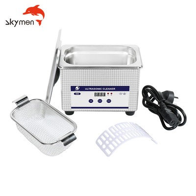 조정할 수 있는 뜨거워진 50W 가지고 다닐 수 있는 벤치탑 초음파 세척기 1L 2 밀리미터 탱크