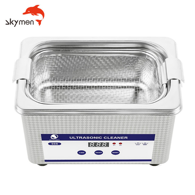 조정할 수 있는 뜨거워진 50W 가지고 다닐 수 있는 벤치탑 초음파 세척기 1L 2 밀리미터 탱크