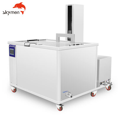 공압 리프트가 장착된 자동 초음파 타이어 세척기, 작동 용이