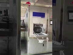 수직 회전 바구니와 함께 스프레이 청소 건조 기계